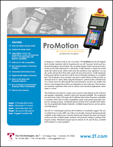 ProMotion Specifications
